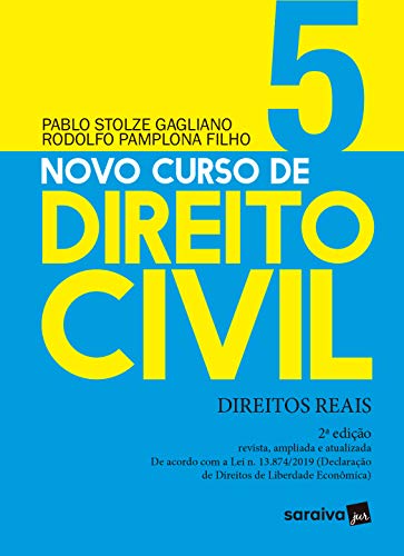 Capa do livro: Novo Curso de Direito Civil – Vol 5 – Direitos Reais – 2ª Ed. 2020 - Ler Online pdf