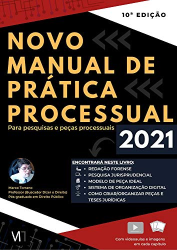 Capa do livro: Novo Manual de Prática Processual: para pesquisas e peças processuais - Ler Online pdf