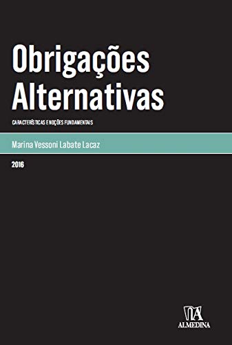 Capa do livro: Obrigações Alternativas (Monografias) - Ler Online pdf