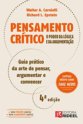 Capa do livro: Pensamento Crítico – O Poder da Lógica e da Argumentação - Ler Online pdf
