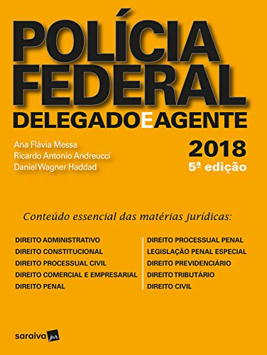 Livro PDF: Polícia Federal Delegado e Agente 2018