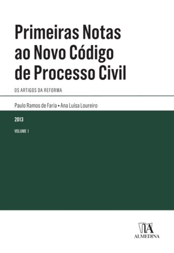 Capa do livro: Primeiras Notas ao Novo Código de Processo Civil - Ler Online pdf