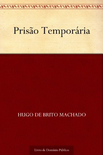 Livro PDF: Prisão Temporária