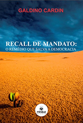 Livro PDF: Recall de Mandato: O Remédio que salva a Democracia