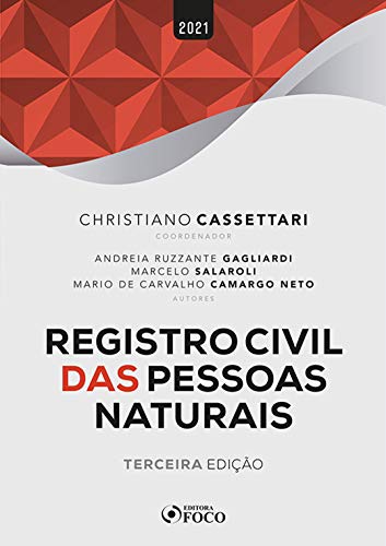 Livro PDF: Registro Civil das Pessoas Naturais (Cartórios)