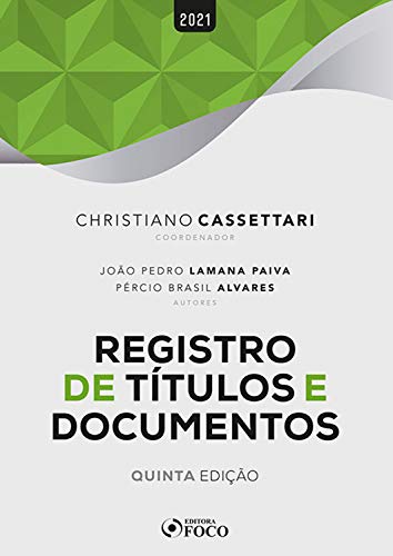 Livro PDF: Registro de títulos e documentos (Cartórios Livro 5)