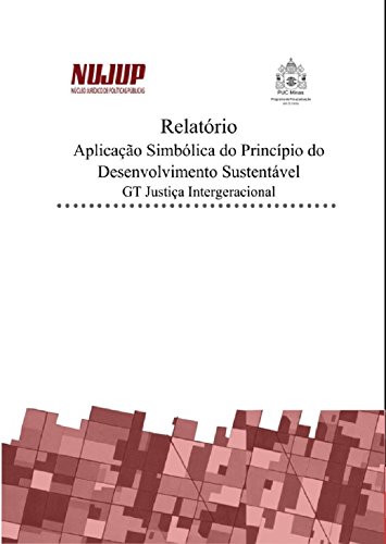 Livro PDF: Relatório de Pesquisa: Aplicação Simbólica do Princípio do Desenvolvimento Sustentável: GT Justiça Intergeracional