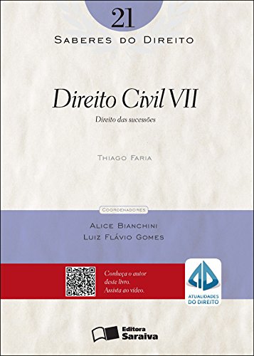 Capa do livro: SABERES DO DIREITO 21 – DIREITO CIVIL VII - Ler Online pdf