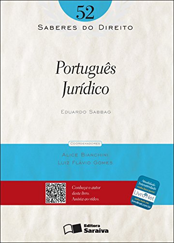 Capa do livro: SABERES DO DIREITO 52 – PORTUGUÊS JURÍDICO - Ler Online pdf