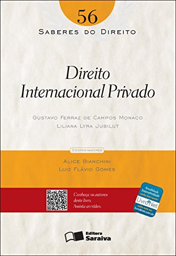 Livro PDF: SABERES DO DIREITO 56 – DIREITO INTERNACIONAL PRIVADO