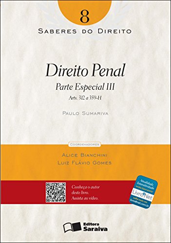 Livro PDF: SABERES DO DIREITO 8 – DIREITO PENAL – PARTE ESPECIAL III