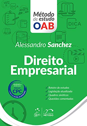 Capa do livro: Série Método de Estudo OAB – Direito Empresarial - Ler Online pdf