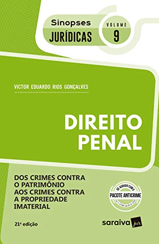 Livro PDF Sinopses – Direito Penal – dos Crimes Contra o Patrimônio – Vol. 09 – 21ª Edição 2020