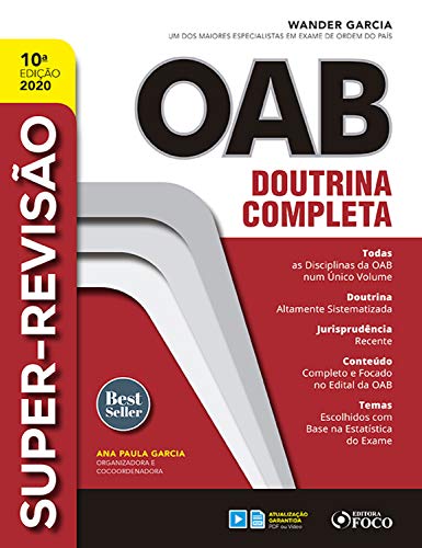 Capa do livro: Super-Revisão OAB: Doutrina completa – 2020 - Ler Online pdf