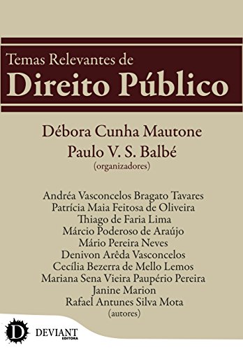 Livro PDF: Temas relevantes de Direito Público