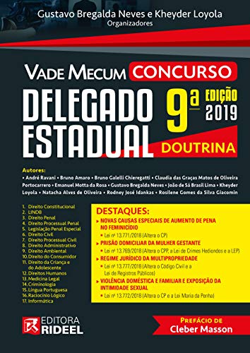Livro PDF: Vade Mecum Concurso – Delegado Estadual