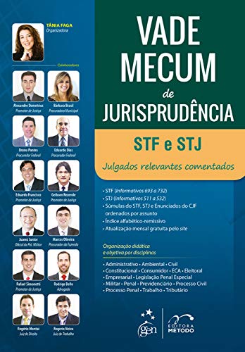 Capa do livro: Vade Mecum de Jurisprudência – STF e STJ Julgados Relevantes Comentados - Ler Online pdf