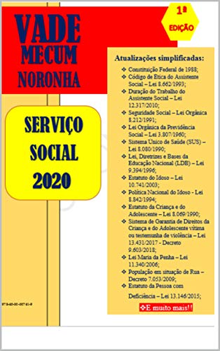 Capa do livro: Vade Mecum Noronha: Serviço Social - Ler Online pdf