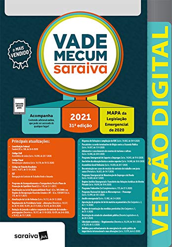 Livro PDF: Vade Mecum Saraiva – Tradicional – 31ª Edição 2021