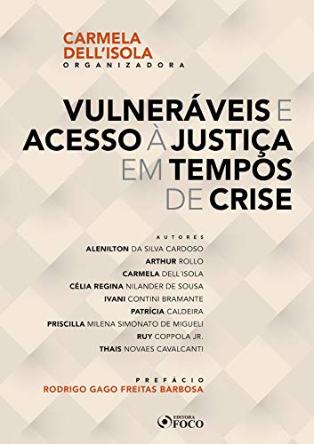 Capa do livro: Vulneráveis e acesso à justiça em tempos de crise - Ler Online pdf