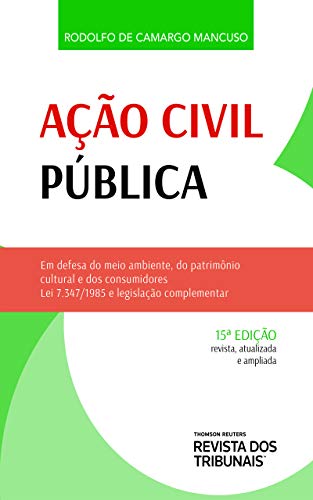 Capa do livro: Ação civil pública - Ler Online pdf