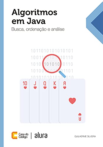 Capa do livro: Algoritmos em Java: Busca, ordenação e análise - Ler Online pdf