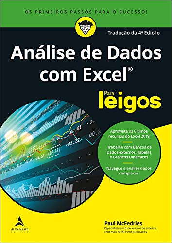 Capa do livro: Análise de Dados com Excel Para Leigos - Ler Online pdf