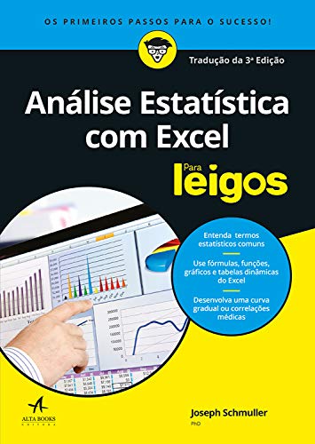 Capa do livro: Análise Estatística com Excel Para Leigos: Tradução da 3ª edição - Ler Online pdf