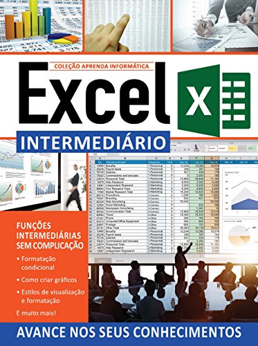 Capa do livro: Coleção Aprenda Informática Excel Ed.02 Intermediário - Ler Online pdf
