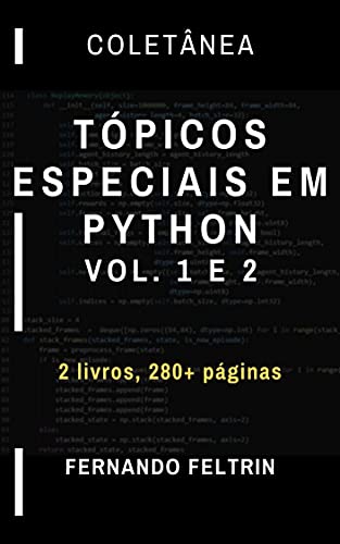 Capa do livro: COLETÂNEA Tópicos Avançados em Python: 2 livros, 280+ páginas - Ler Online pdf