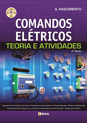 Capa do livro: COMANDOS ELÉTRICOS TEORIA E ATIVIDADES - Ler Online pdf