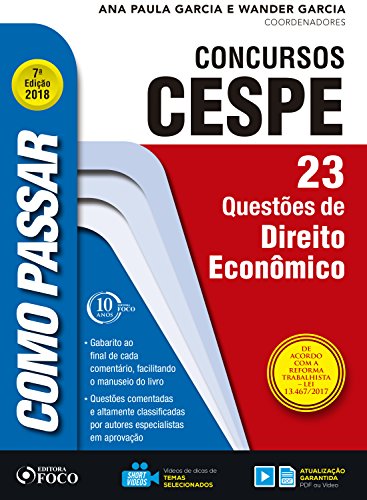 Livro PDF: Como passar em concursos CESPE: direito econômico: 23 questões de direito econômico