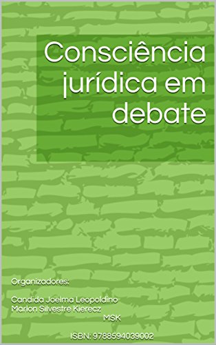 Capa do livro: Consciência jurídica em debate - Ler Online pdf