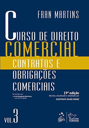 Livro PDF Curso de Direito Comercial – Contratos e Obrigações Comerciais – Vol. 3