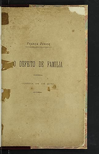 Livro PDF Defeito De Família