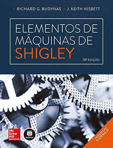 Capa do livro: Elementos de Máquinas de Shigley - Ler Online pdf