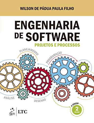 Capa do livro: Engenharia de Software: Projetos e Processos - Ler Online pdf