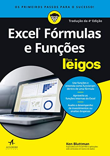 Livro PDF: Excel Fórmulas e Funções Para Leigos: Tradução da 4ª edição