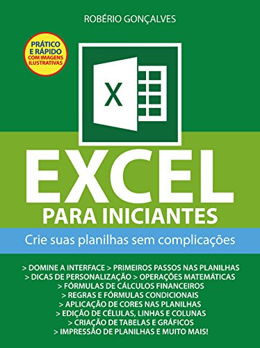 Livro PDF Excel para Iniciantes: Crie suas planilhas sem complicações