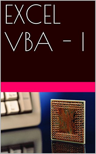 Capa do livro: EXCEL VBA I - Ler Online pdf