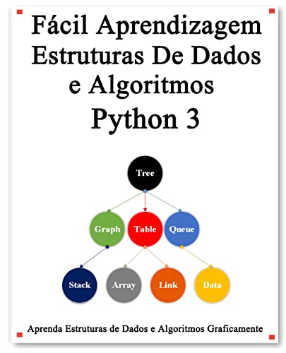 Livro PDF: Fácil Aprendizagem Estruturas De Dados e Algoritmos Python 3: Aprenda graficamente estruturas de dados e algoritmos Python melhor do que antes
