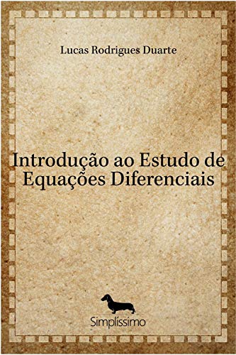 Livro PDF Introdução ao Estudo de Equações Diferenciais