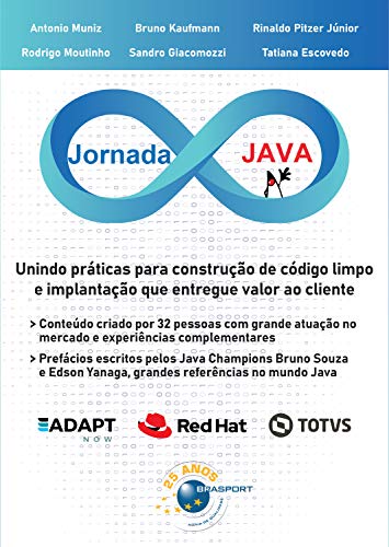 Capa do livro: Jornada Java: Unindo práticas para construção de código limpo e implantação que entregue valor ao cliente (Jornada Colaborativa) - Ler Online pdf
