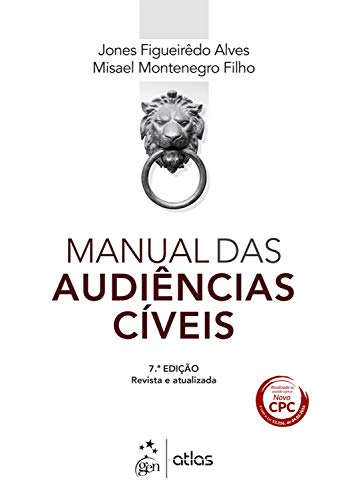 Capa do livro: Manual das Audiências Cíveis - Ler Online pdf