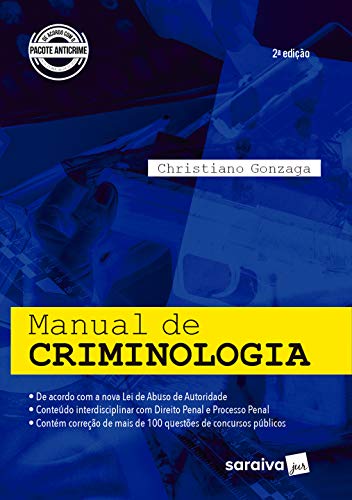 Capa do livro: Manual de Criminologia - Ler Online pdf