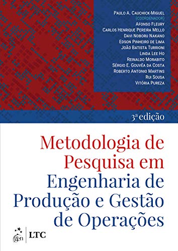 Capa do livro: Metodologia de Pesquisa em Engenharia de Produção e Gestão de Operações - Ler Online pdf