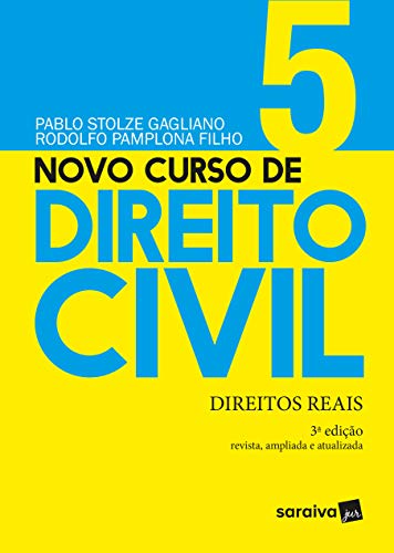 Capa do livro: Novo Curso de Direito Civil – Direitos Reais – Volume 5 – 3ª Edição 2021 - Ler Online pdf