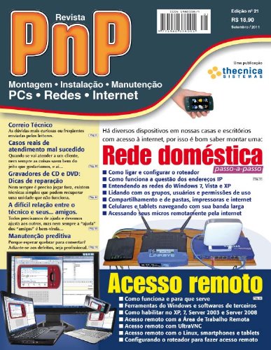 Capa do livro: PnP Digital nº 21 – Redes domésticas e acesso remoto - Ler Online pdf