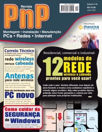 Livro PDF PnP Digital nº 24 – 12 modelos de rede prontos para usar