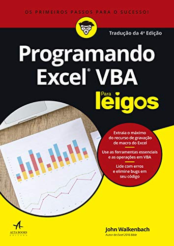 Capa do livro: Programando Excel VBA Para Leigos: Tradução 4ª edição - Ler Online pdf
